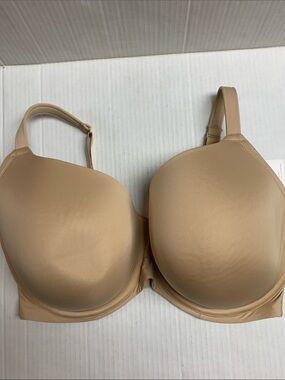 Cacique Cooling French Full Coverage Bra Underwire Tan NWT 40H